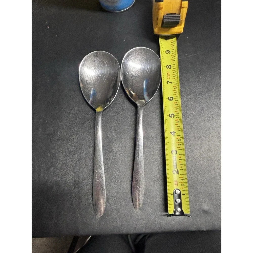 Imperial Stainless Steel Korea Serving Spoons Set Of Two Scoops
